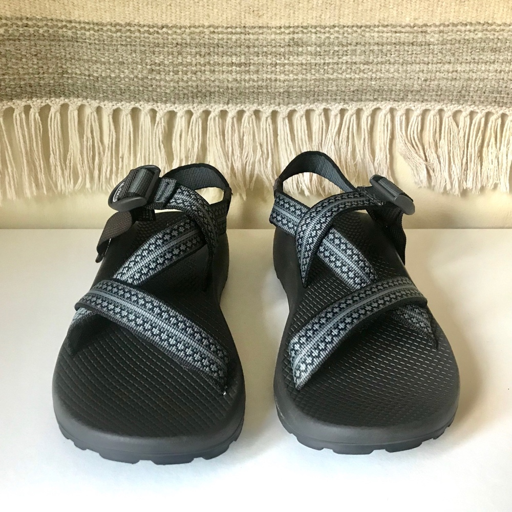Chaco Black & Gray Patterned Z/Cloud Sandals - image 3